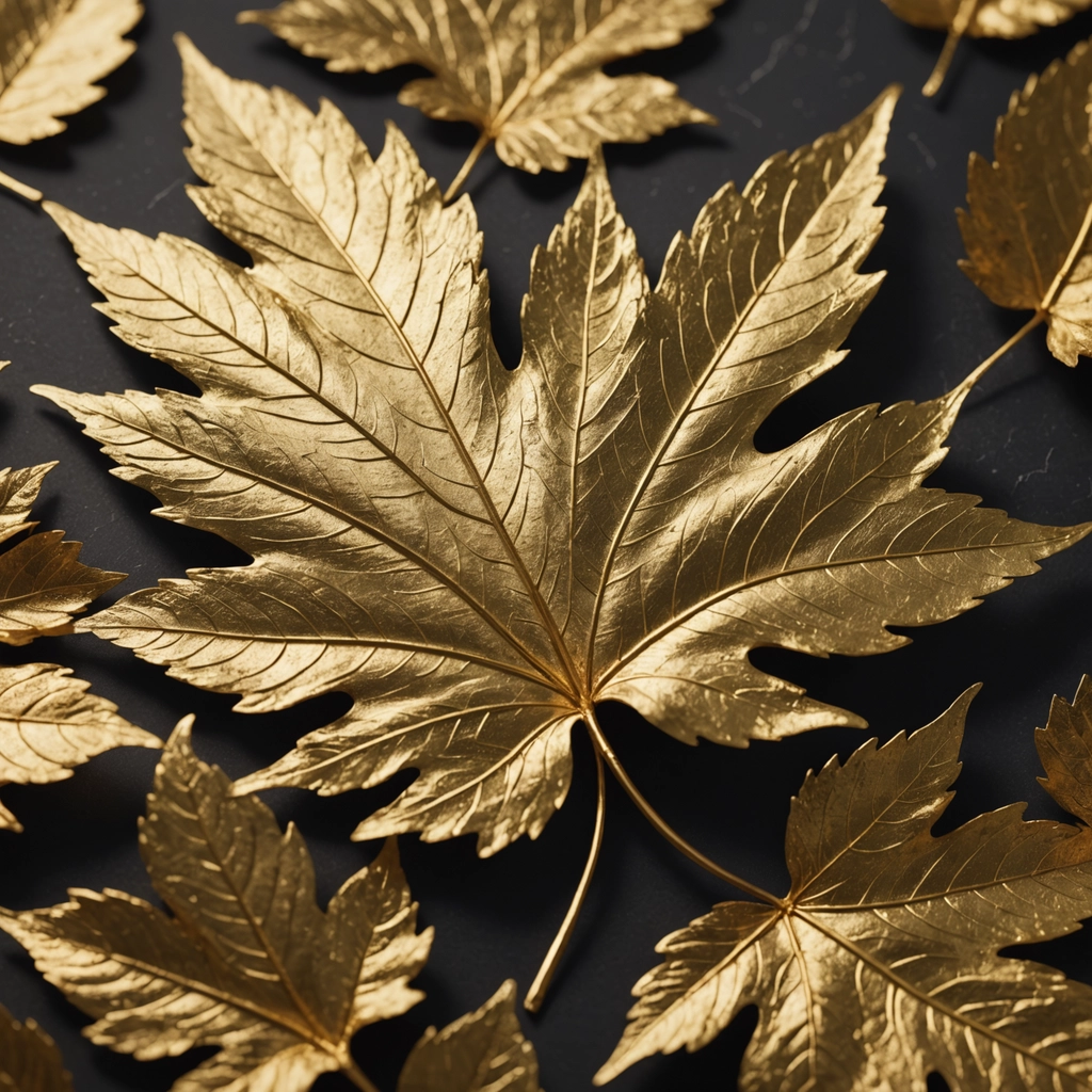 Luxury gold leaf